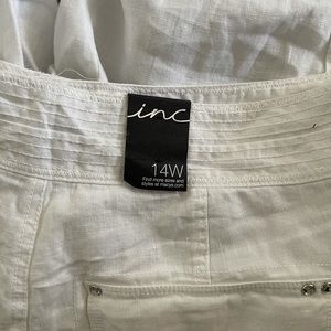 100% linen pants